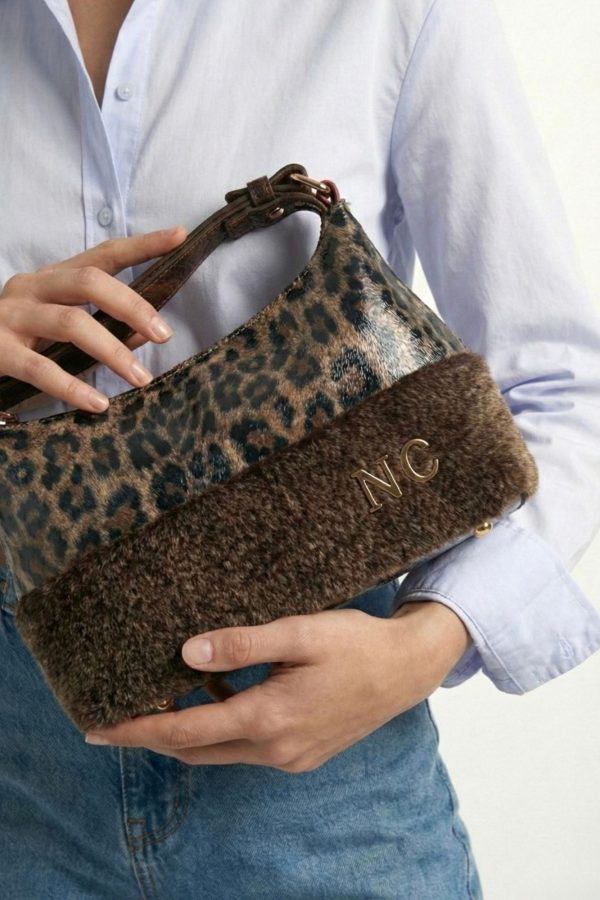 Bolso baguette de hombro mujer