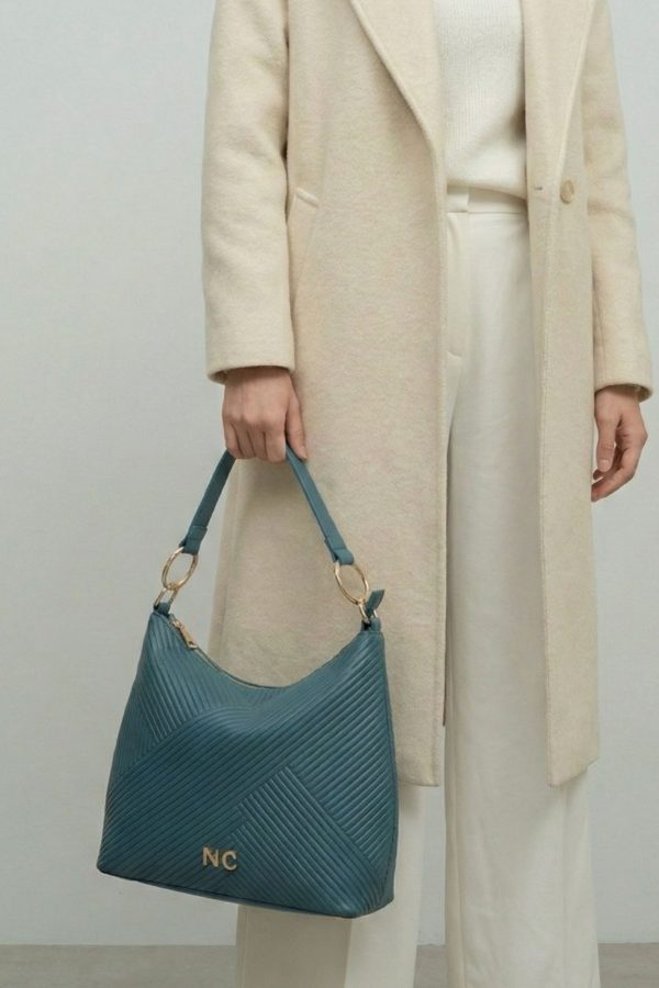 Bolso ligero y cómodo para diario azul