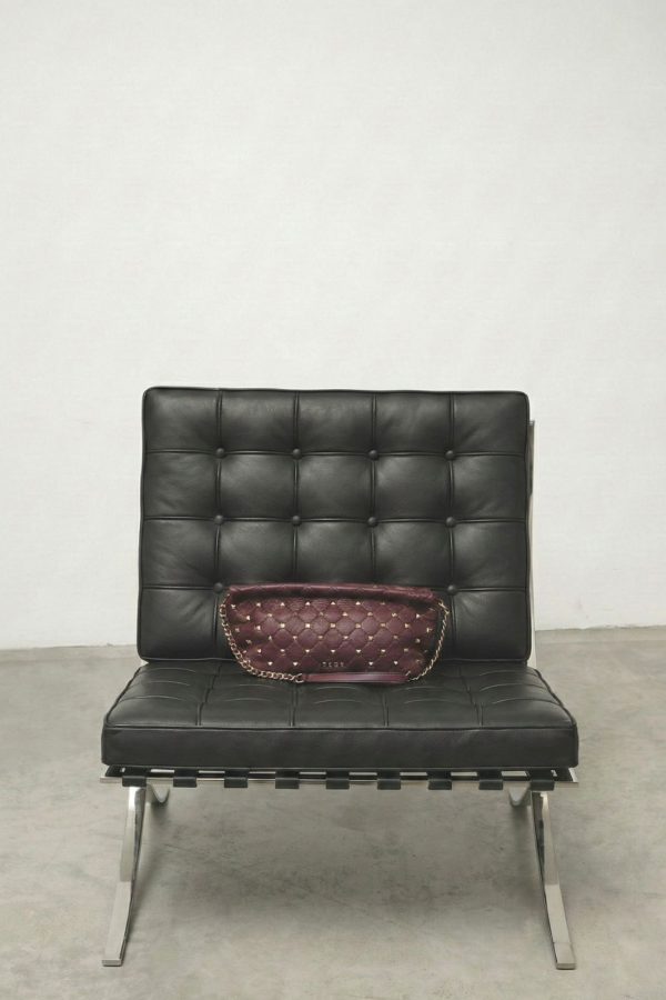 Bolso coqueto con doble cadena hombro