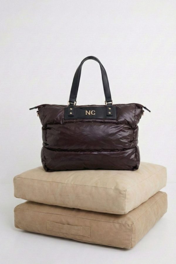 Shopper acolchado ultraligero para mujer