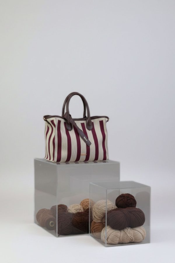 Mini tote knit para mujer
