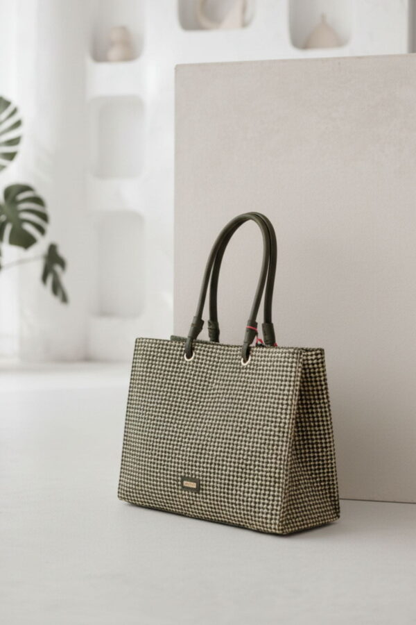 Bolso shopper rafia trenzada Noco