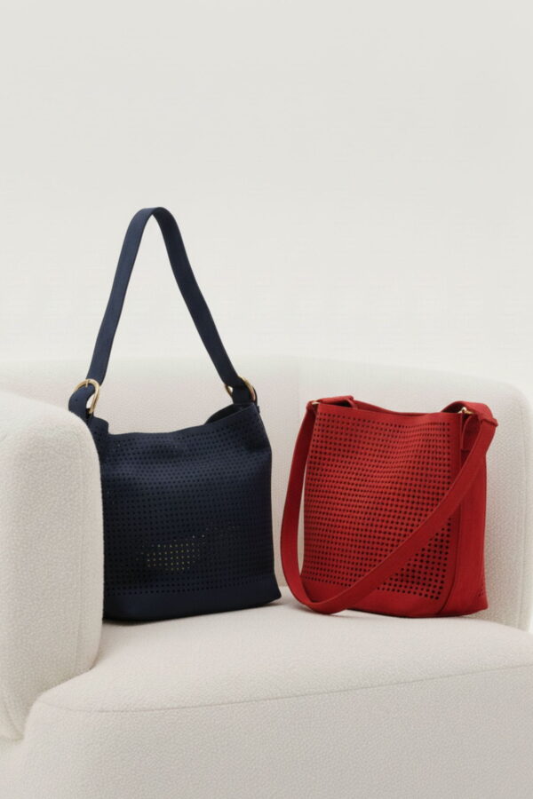 Bolso hobo antelina calada Noco