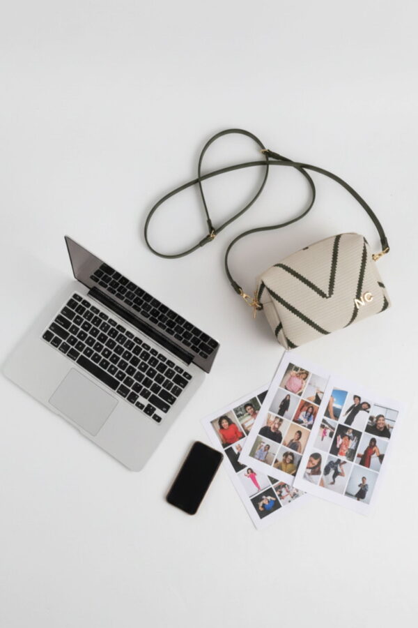 Bandolera tejido zigzag Noco