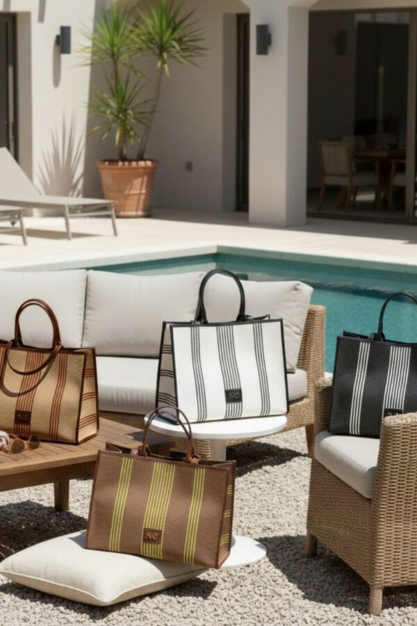 Maxi bolsa beach líneas Noco