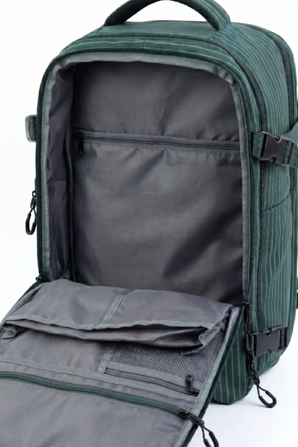 Mochila viaje cabina impermeable mujer