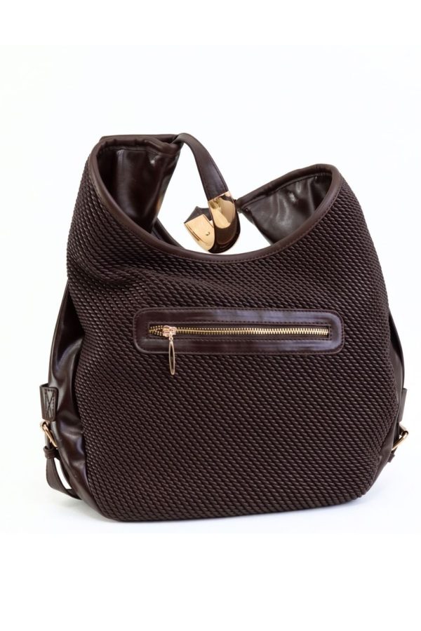 Bolsillo trasero con cremallera en bolso