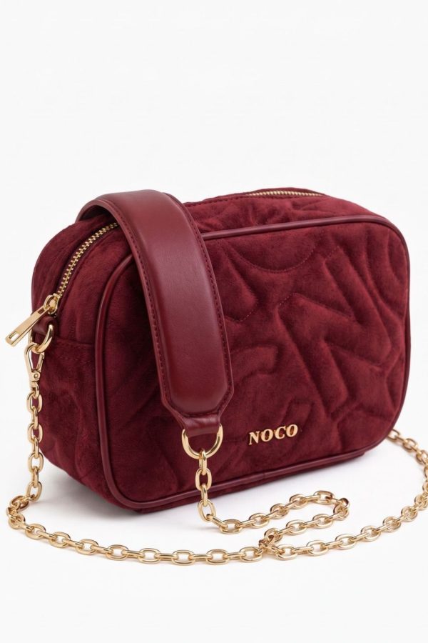 Bandolera granate elegante NOCO