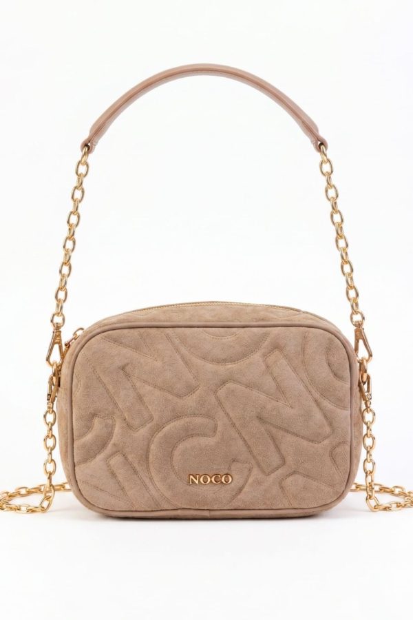 Bolso elegante beige mujer