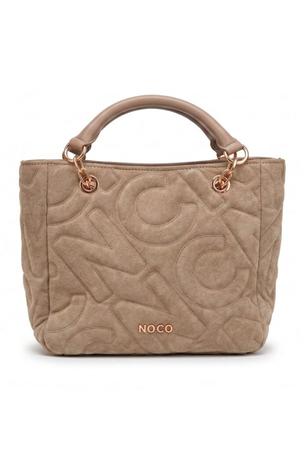 Mini bolso beige mujer elegante