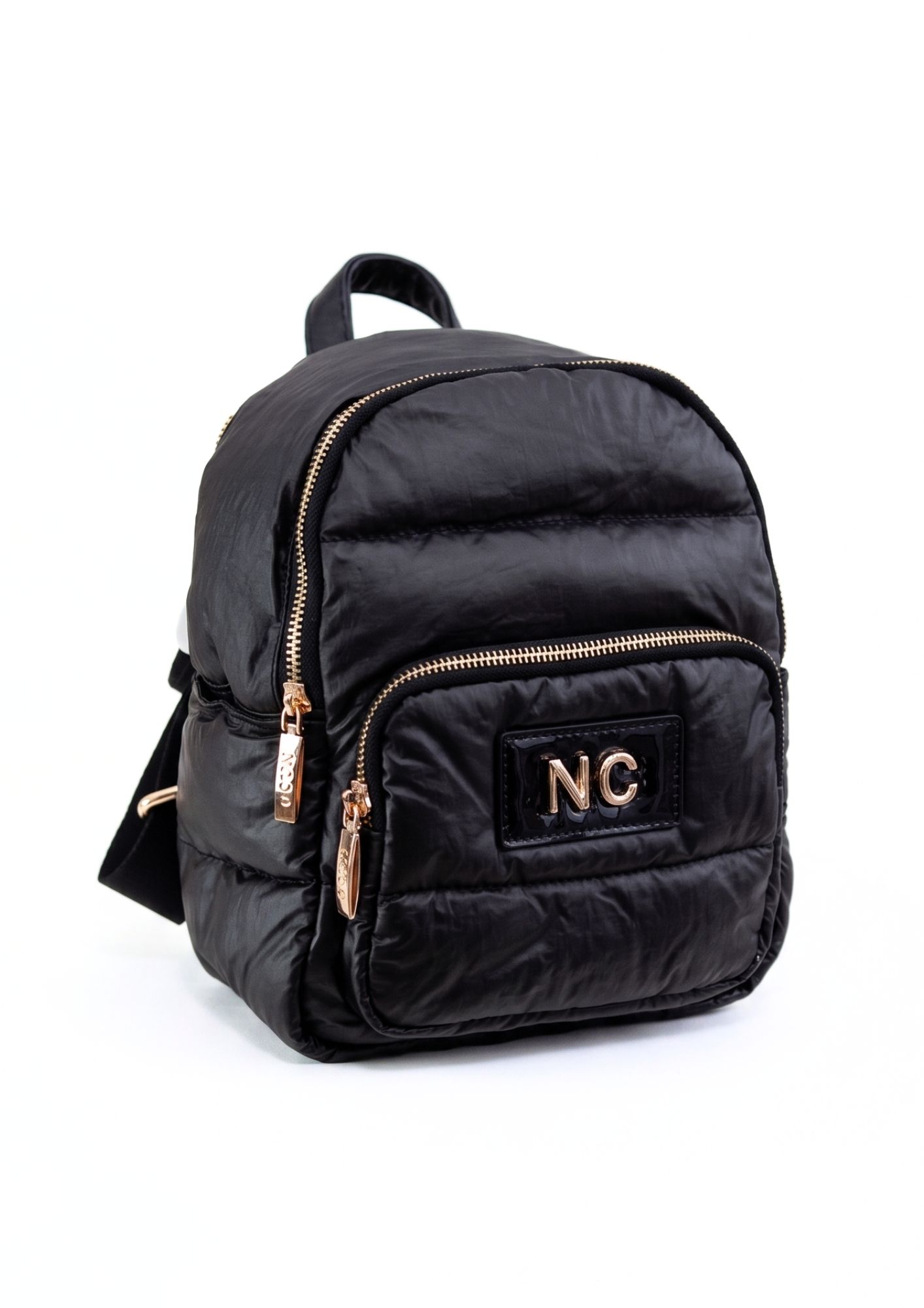 Mochila ligera con bolsillo delantero Mochila impermeable mediana NOCO negro