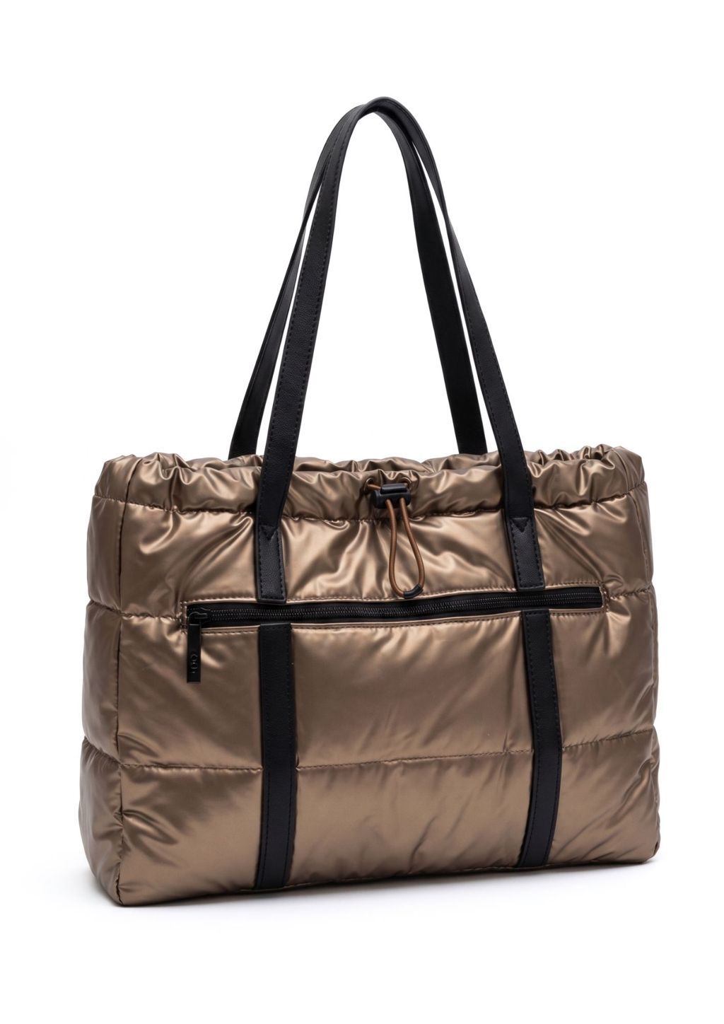 Bolso casual ultraligero NOCO bronce Shopper cómodo para hombro mujer
