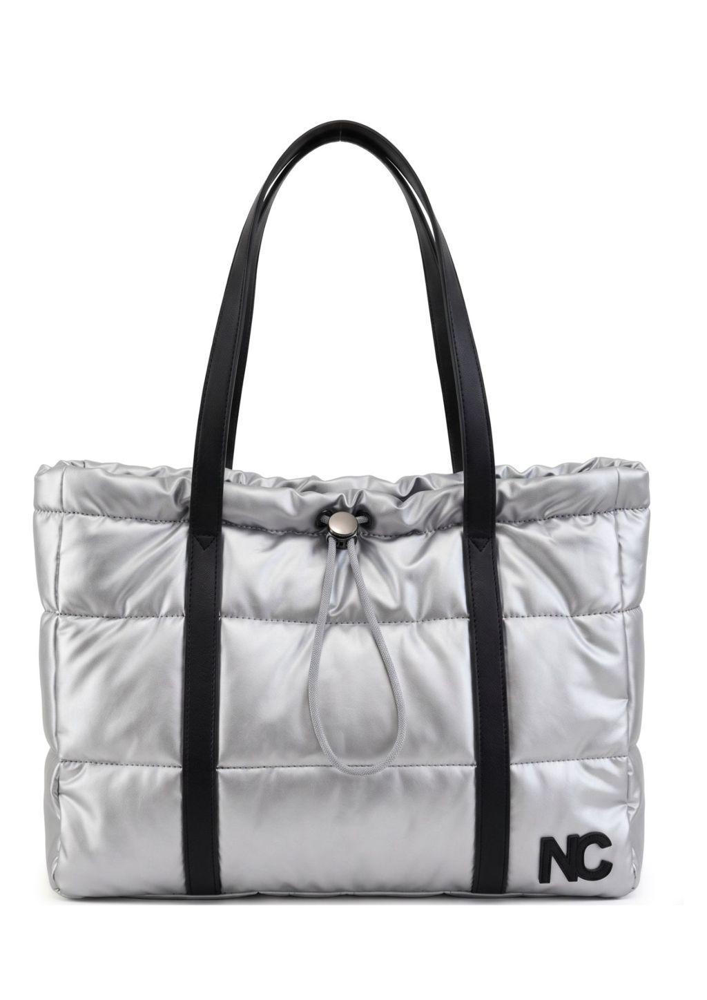 Bolso amplio técnico NOCO Shopper sport ultraligero para mujer plata
