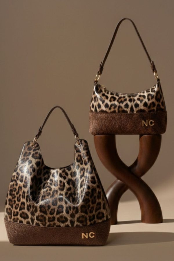 Colección leopardo NOCO bolso hobo