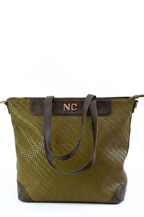 Bolso amplio y cómodo mujer verde