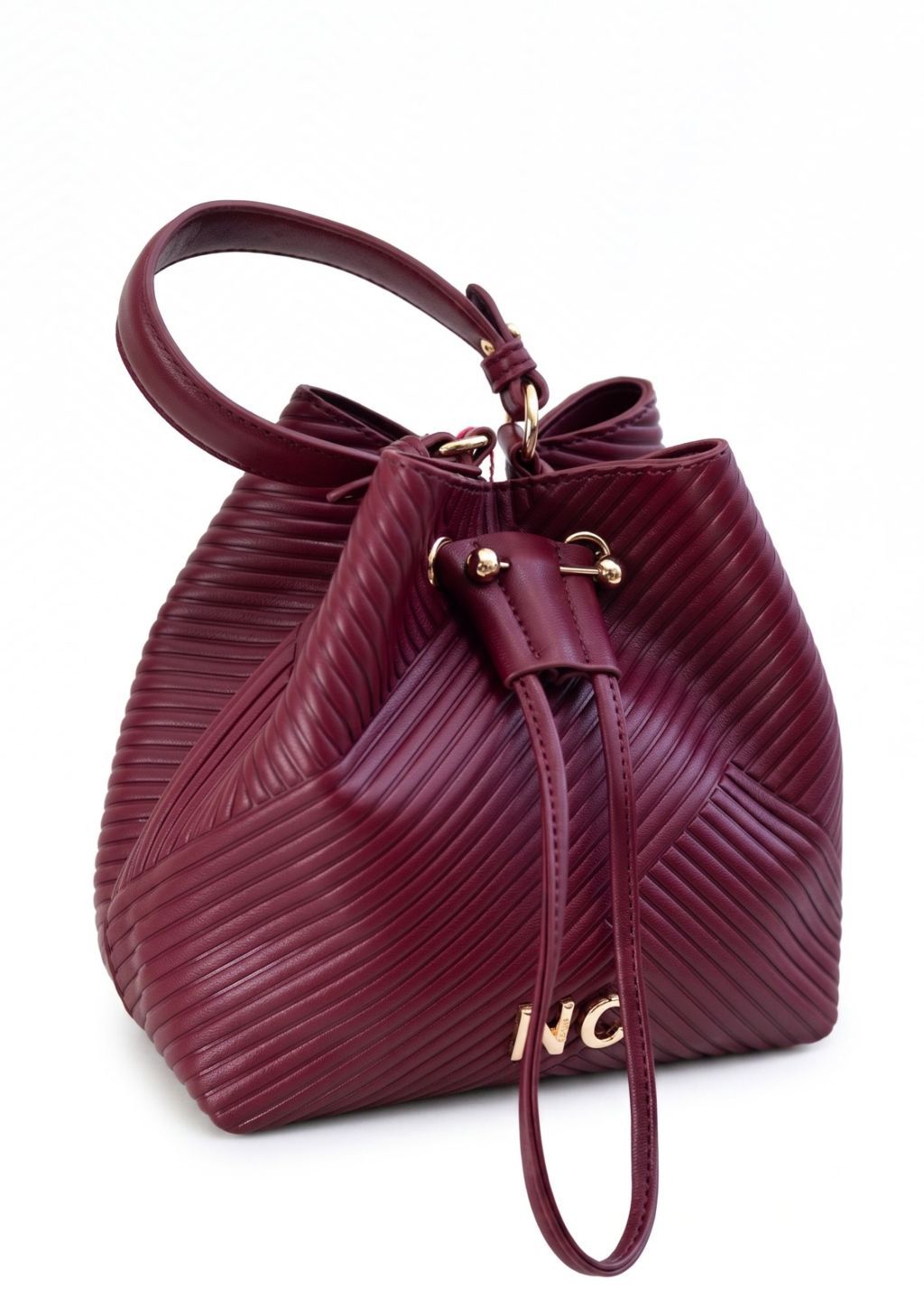 Diseño elegante bolso NOCO mujer granate Bolso con correa bandolera extraíble