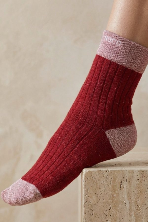 Calcetines cómodos mujer uso diario invierno elegante