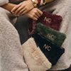 Cartera elegante con cierre de cremallera