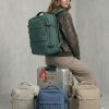 Mochila viaje cabina impermeable mujer