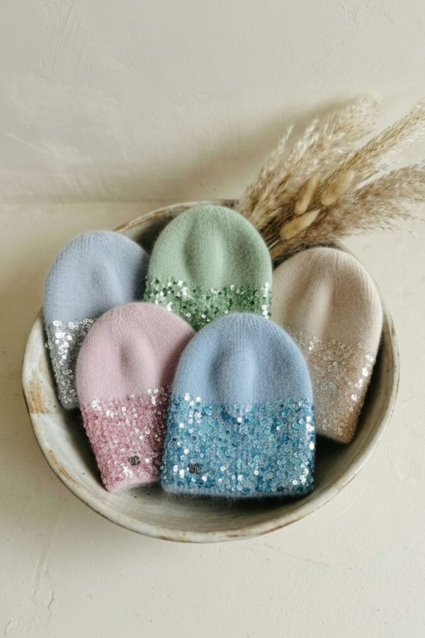 Gorro suave y elástico para mujer invierno