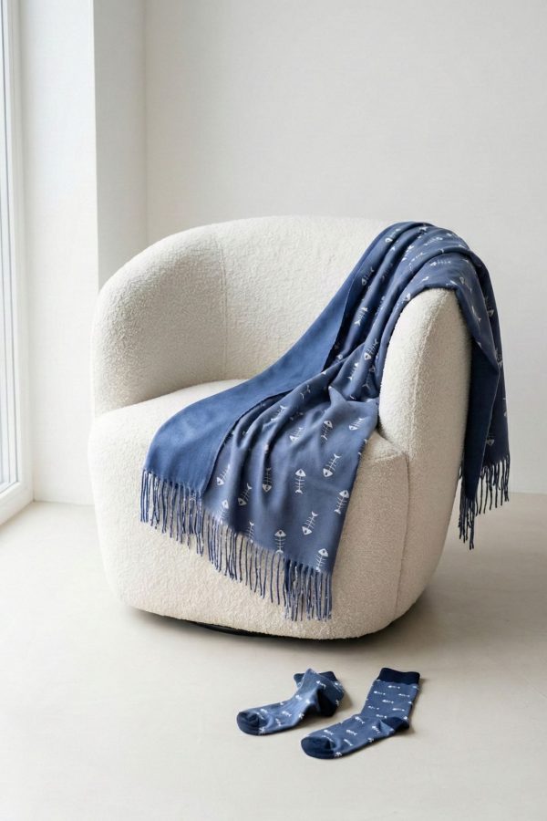 Pashmina oversize cálida mujer colección invierno Noco