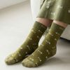 Calcetines estampado raspas pescadito mujer Noco